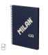 BLOC MILAN 430 A5 80h LISO AZUL