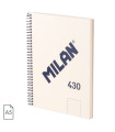 BLOC MILAN 430 A5 80h LISO BEIGE