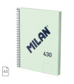 BLOC MILAN 430 A5 80h LISO VERDE