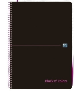 BLOCK OXF. EU.BOOK 1 PP A4 80h HZ. ROSA
