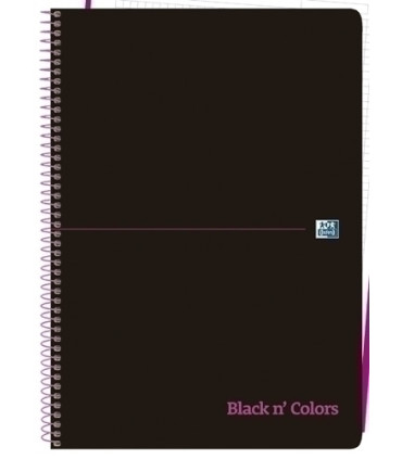BLOCK OXF. EU.BOOK 1 PP A4 80h HZ. ROSA