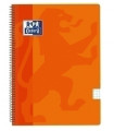 BLOCK OXF.SCH.PP Fº 80h CD.5 NARANJA