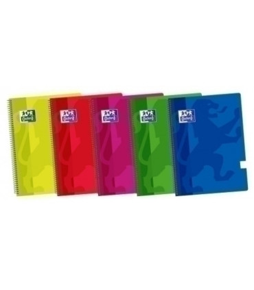 BLOCK OXF.SCH.PP Fº 80h LISO COL.(5)