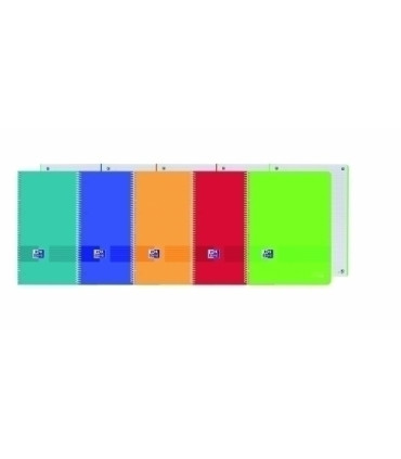 BLOC OXF. EU.BOOK 1 A4 80h CD.5 SURTIDO
