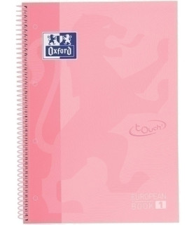 BLOCK OXF. EU.BOOK 1 A4 80h HZ. FLAMING