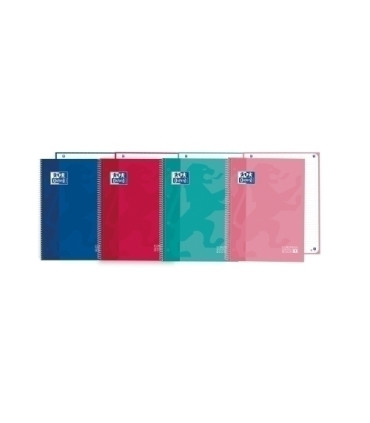 BLOCK OXF. EU.BOOK 1 A5 80h HZ. COL.(4)
