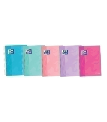 BLOCK OXF. EU.BOOK 4 A5 120h CD.5 COL.(5
