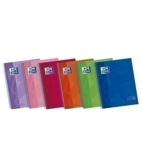 BLOCK OXF. EU.BOOK 4 A6 120h CD.5 COL.(5
