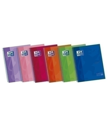 BLOCK OXF. EU.BOOK 4 A6 120h CD.5 COL.(5