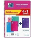 BLOCK OXF.SCH.BLANDA Fº 80h CD.4 PK 4+1