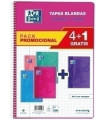 BLOCK OXF.SCH.BLANDA Fº 80h CD.4 PK 4+1