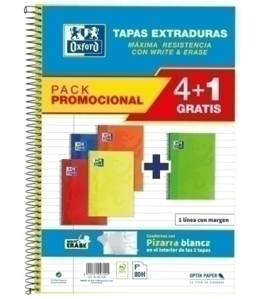 BLOCK OXF.SCH.EXTRA Fº 80h HZ. PK.4+1