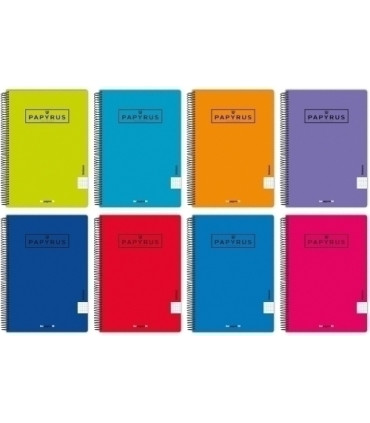 BLOC PAPYRUS PP Fº 80h CD.4 TURQUESA P.5