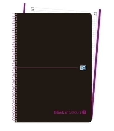 BLOCK OXF. EU.BOOK 1 PP A4 80h CD.5 ROSA