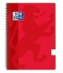 BLOCK OXF.SCH.PP Fº 80h PT.3,5 ROJO