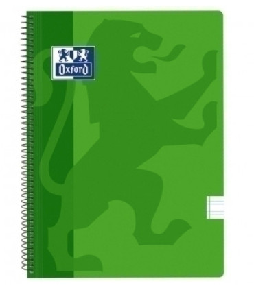 BLOCK OXF.SCH.PP Fº 80h PT.3,5 VERDE