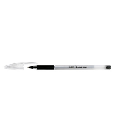 BOLIG.BIC CRISTAL GRIP NEGRO