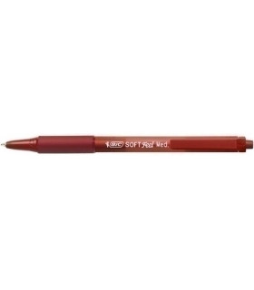 BOLIG.BIC SOFT FEEL GRIP ROJO