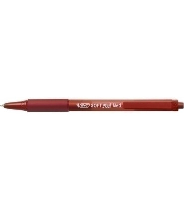 BOLIG.BIC SOFT FEEL GRIP ROJO