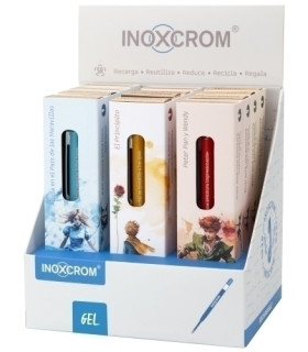 BOLIGRAFO INOXCROM BOOKS CUENTOS EXP.12