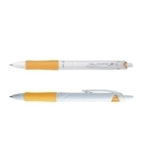 BOLIGRAFO PILOT ACROBALL WHITE NARANJA