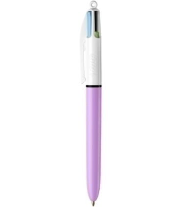 BOLIGRAFO 4 COL.BIC FASHION LILA