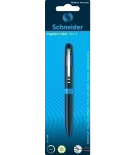 BOLIGRAFO  4 COL.SCHNEIDER TAKE 4 B/1