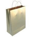 BOLSA PAPEL KRAFT LISO 40x46 ORO C/200