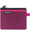 BOLSA VIAJE LEITZ WOW 2 DPTOS. S FUCSIA