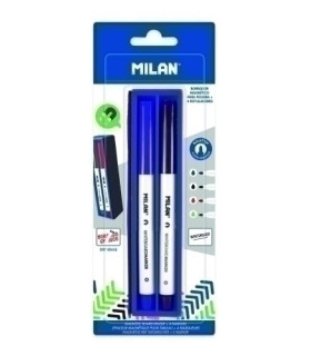 BORRADOR PIZARRA MILAN + 4 ROTULADORES