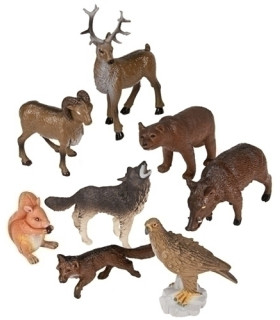 BOTE 8 FIG. ANIMALES DEL BOSQUE