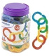 BOTE DE 120 CADENAS ENGARZABLES PLANAS