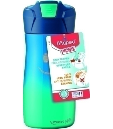 BOTELLA MAPED CONCEPT KIDS 430ML. AZUL