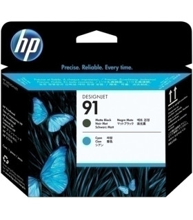 CAB.IJ.HP C9463A Nº91 NEGRO MATE y GRIS