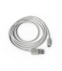 CABLE USB - MICRO BLANCO 2 m.