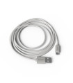 CABLE USB - MICRO BLANCO 2 m.