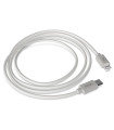 CABLE USB-C - LIGHTNING APPLE 1 m. BLANC