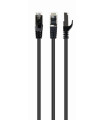 CABLE RED CAT6 LATIGUILLO RJ45 1M NEGRO
