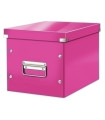 CAJA ALMACENAMIENTO LEITZ CUB. FUCSIA