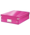 CAJA ALMACENAMIENTO LEITZ MD. FUCSIA