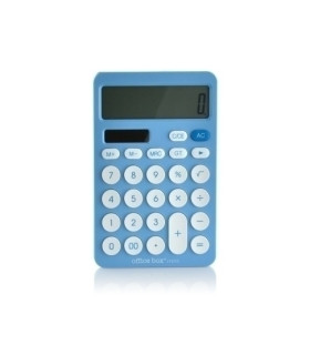 CALCULADORA MESA OFF.BOX 12 DIG. AZUL