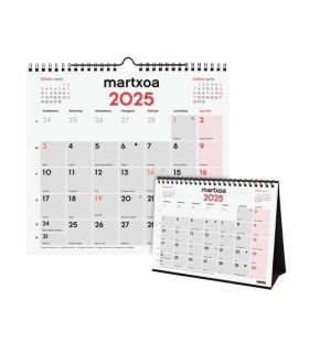CAL.FIN.EUSK. MES NEUTROS SURTIDO 20