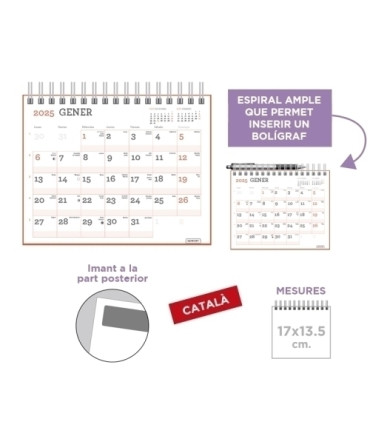 CAL.SENF.CAT. PARET MES MAGNET 170x135