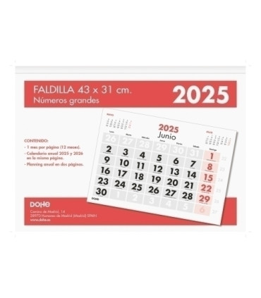 CAL.DOHE PARED MES 31x43 Nº.GR