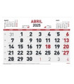 CALENDARIO MYRGA MENSUAL 43x131