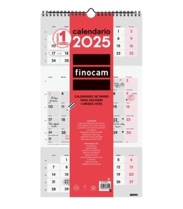 CAL.FIN. PARED 3 MESES VISTA 236x430