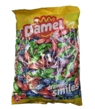 CARAMELO SURTIDO DAMEL  BOLSA DE 1 KILO