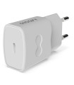 CARGADOR GROOVY PARED USB-C 2,4A BLANCO