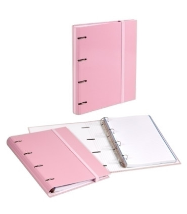 CARPEBLOC CARCH.SOFT A4 4AN.100 H ROSA