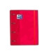 CARPEBLOC OXFORD A4 4AN.100 Hj ROJO